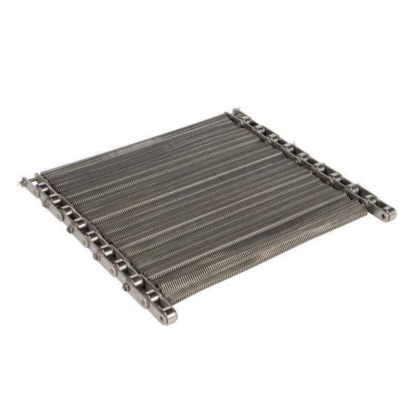                  Food Grade Resin on Both Edges Polyester Open Mesh Conveyor Belt for Food Drying             