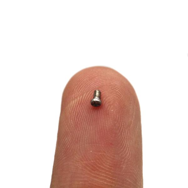Stainless Steel Pan Head Phillips Micro Screws M0.6 to M2