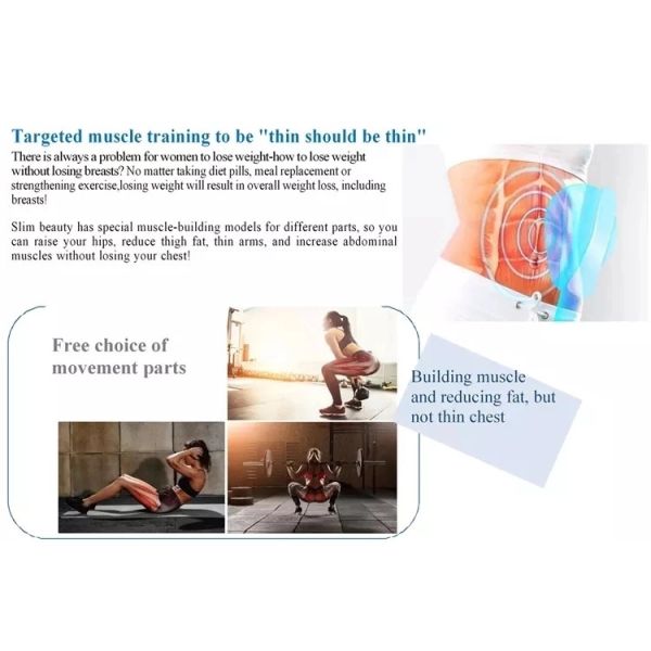 машина тела EMS высокой интенсивности 3000W ваяя для бедренных костей оружий взваливает на плечи