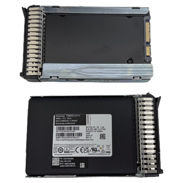 Lenovo ThinkSystem 960GB SATA III 6Gb/s Enterprise Endurance SSD for Server Storage