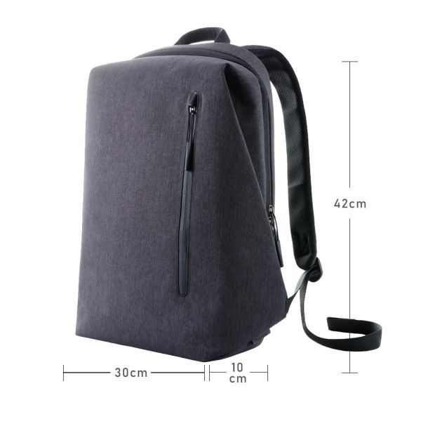 Polyester Fiber Business Laptop Backpack Waterproof 15.6 Inch Laptop Bag