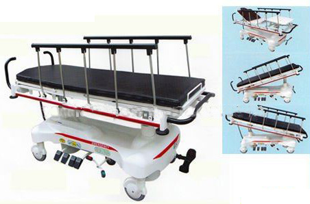 Electric Patient Stretcher Trolley With Rise And Fall System Adjustable Cart Medical Electric Bed (ALS-ST006)