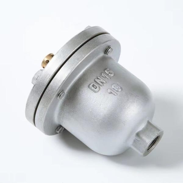 304/316 válvula de escape rápida de porta única de aço inoxidável para pressão nominal Pn1,6 MPa