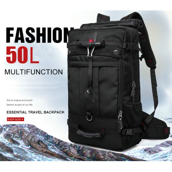 Water Repellent Stylish Travel Backpacks 50L For Outdoor Activities