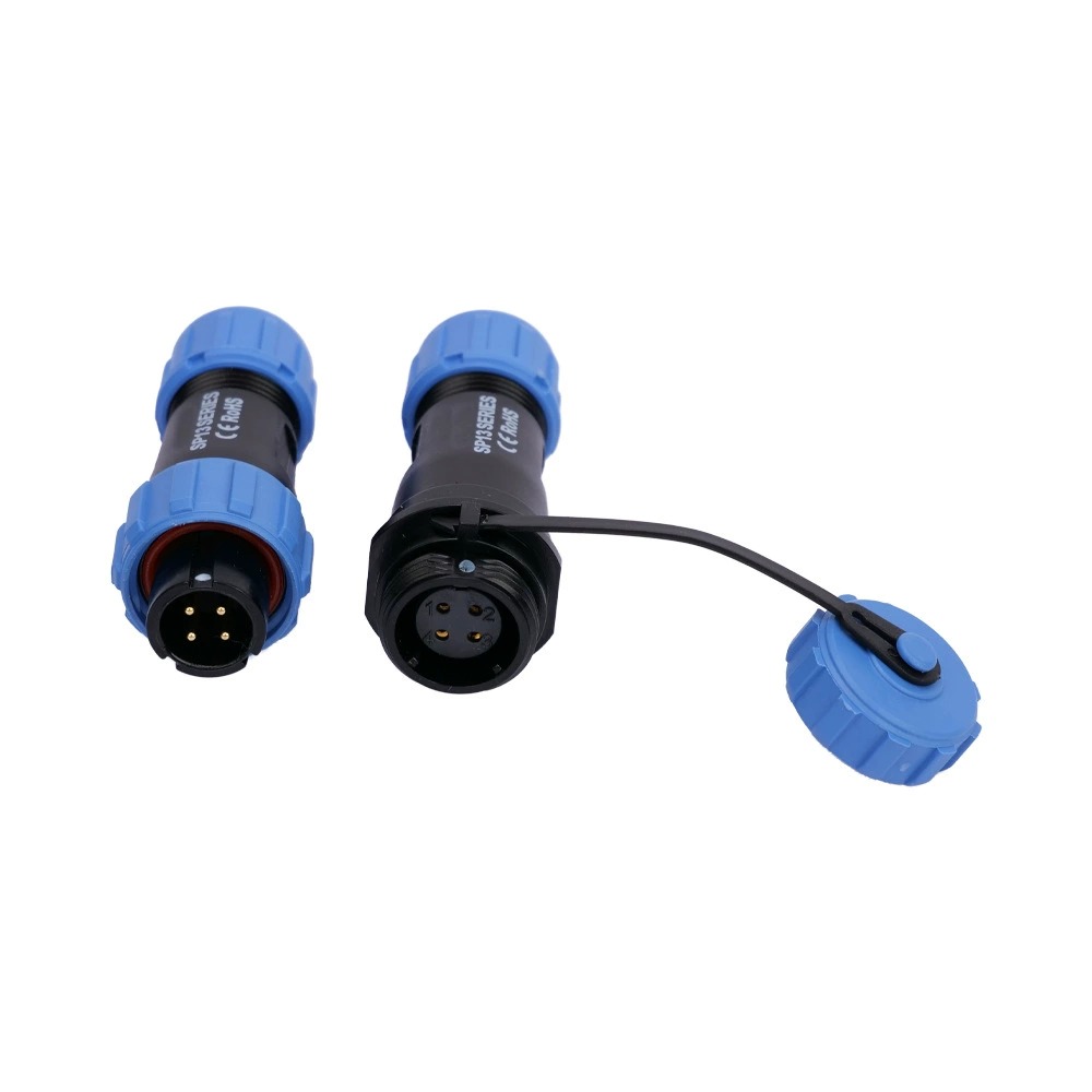 IP67 IP68 Waterproof Male Female Connector 2 3 4 5 6 7 9 Pin Circular Aviation Cable Connector