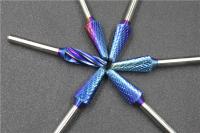 YG Series Standard Cut 1 4 6mm Shank Coating Carbide Burr Bits For Aluminum Acceptable Trial Order