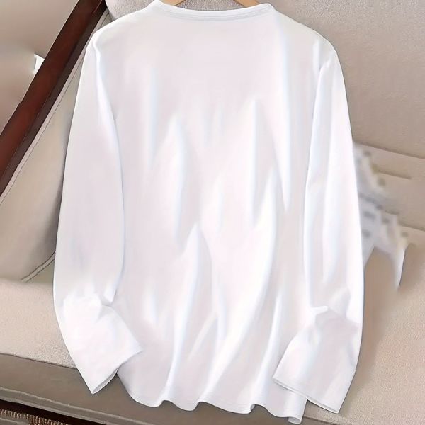 Spring Women Tops 165CM - 180CM Autumn Long Sleeve Top Customization LOGO