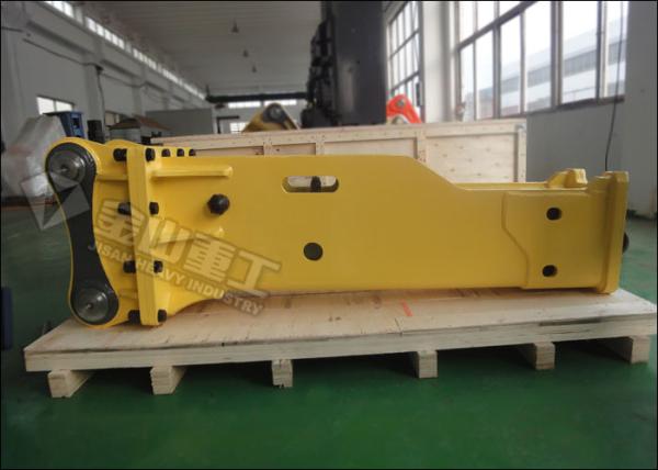 Box Top Silence Type Hydraulic Concrete Breaker For Komatsu Mini Excavator Jackhammer PC120 PC150