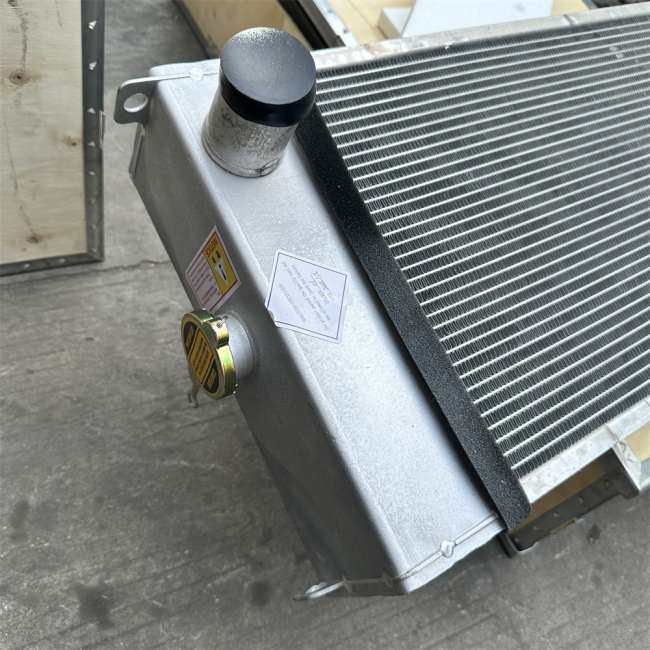 Radiador de excavadora WA200-5 para sistema de enfriamiento de aleación de aluminio de alta resistencia 418-03-31112