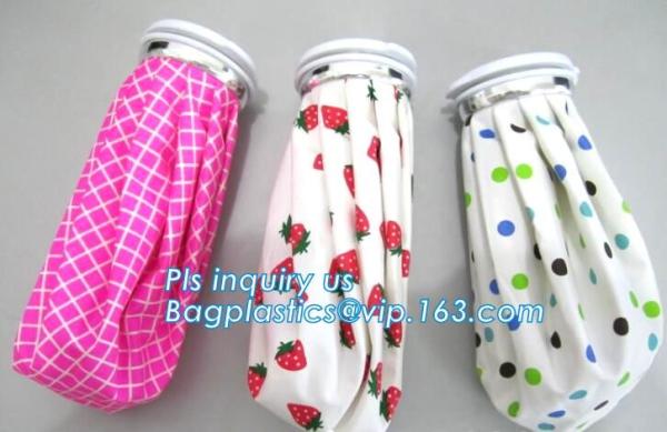 Sports Medicine Ice Bags, Flexible Ice Pack, Easy Seal Ice Cube Bags, Cool Bags & Ice Packs, First Aid Ice Pack, bagease