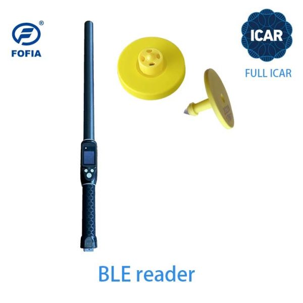 Electronic Ear Tags ICAR certified durable TPU design for livestock tracking and comprehensive cattle management systems