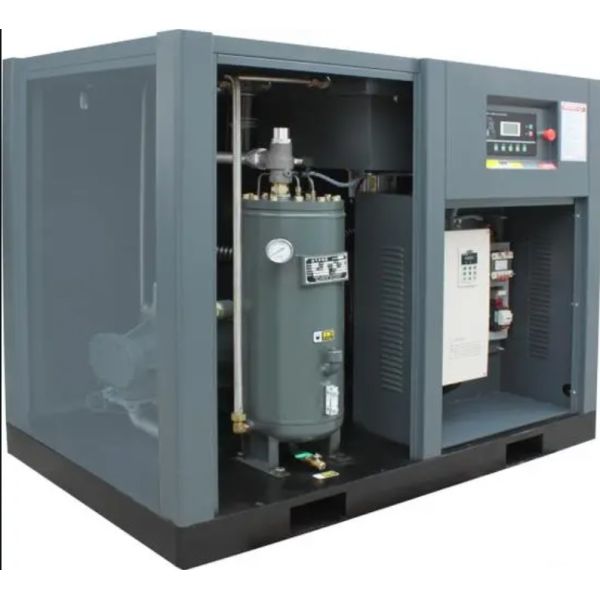 Compresseur d'air rotatif vis 10hp Pour le brossage de l'air / nettoyage par soufflage / boulonnage / Plug à mâle tuyau de jardin