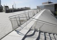 SUS 316 da malha do cabo da balaustrada da praça pública 1,2 milímetros