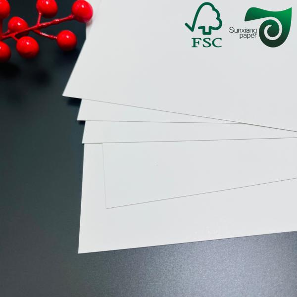 25 36 Recyclable Ivory Board High Stiffness GC1 White Card Board 12pt 15pt