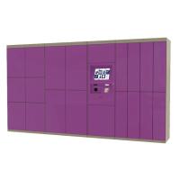 Self Pick Up Smart Parcel Locker Código de Barras Scanner Código PIN Acesso para segurança da entrega