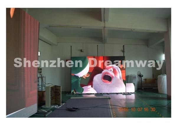 SMD2121 Indoor Led Screen Rental , 3 Mm Led Screen Hire High Refresh Rate