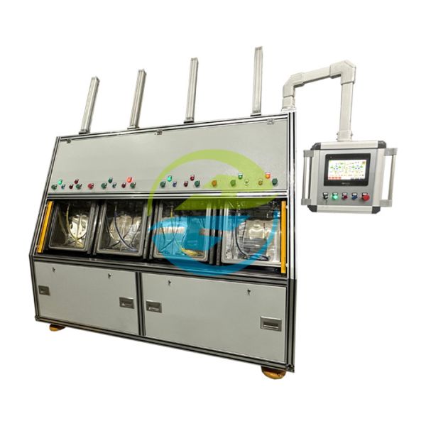 3.Mpa Four Chamber Hydrogen Nitrogen Leak Detection Equipment With Leak Testing Equipment