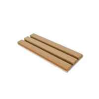 Panneaux muraux acoustiques en bois naturel en ardoise Rétardant incendie 0,85 NRC Absorption du son