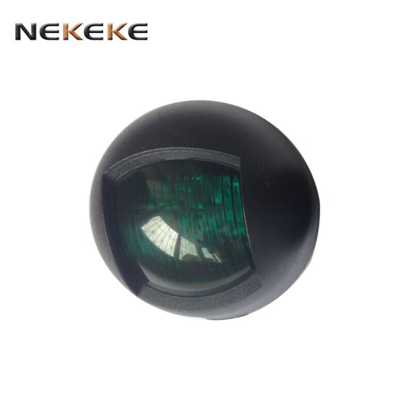 Feux de navigation LED rouges et verts 12V 24V 5W résistants à la corrosion pour yachts et bateaux