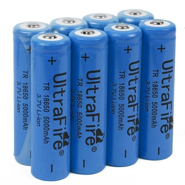 New UltraFire TR 18650 5000mAh 3.7V rechargeable Li-ion battery
