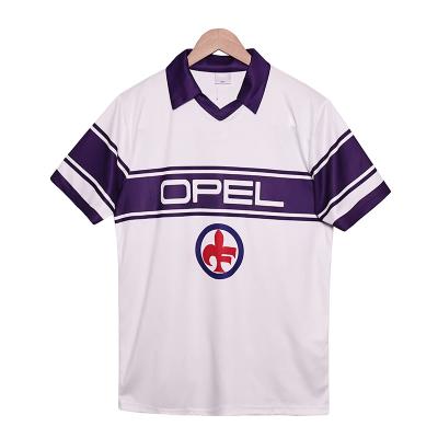 Fiorentina Retro 1984-1985 Away Football Jersey Classic Reproduction