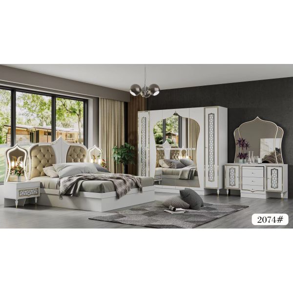 Matériel en bois en verre d'unité centrale de forces de défense principale de panneau de meubles ergonomiques durables de chambres à coucher