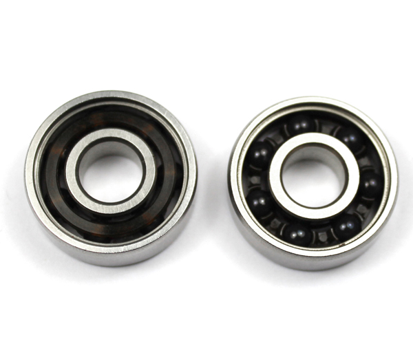 Rigid  8mm Hybrid Ceramic Bearings 8 * 22 * 7mm With Si3N4 Balls Chemical Resistance