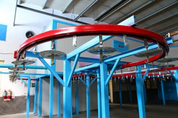 Modo de recuperação de pó MONO-CYCLONE para linha de produção de revestimento de pó eletrostático