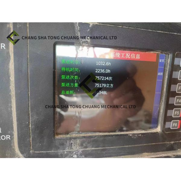 In 2021 Sany SYM5350THB1E Chassis 49 M Concrete Pump Truck 5 Cylinders And 5 Masts