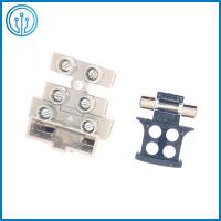 Bloques de terminales fijados tornillo del fusible de PA66 2AG 6.3A 250V FT06-3W con el VDE del CE CQC