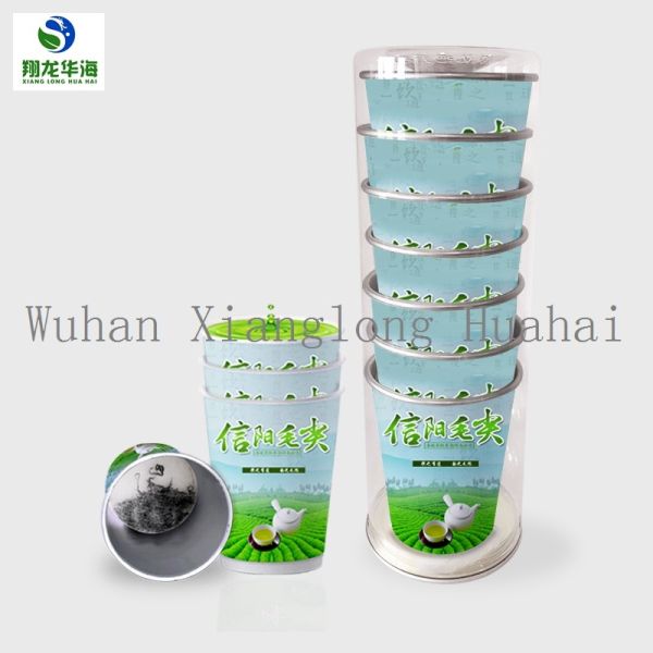 Green Tea Cup Portion Pack Ready to Drink Mint Tea Canister Party 10 Cups