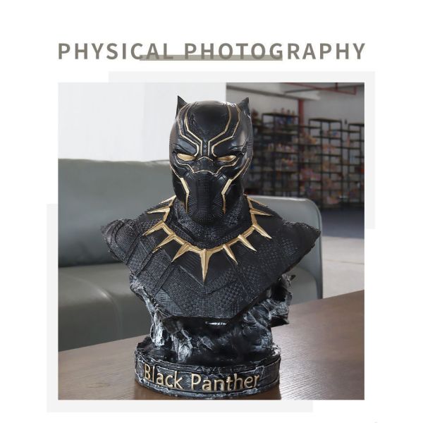 Large Marvel Resin Statue Home Desktop Decoration Ornament for 12 y Completion Degree