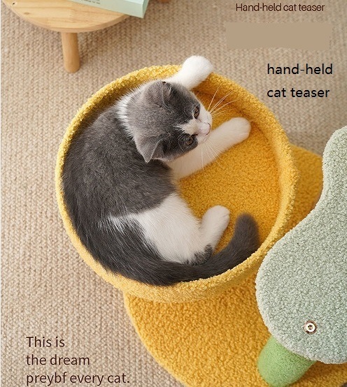Customized Three Layer Cat Scratcher House Desk Carrier Toy Detachable Furniture Cat Tree
