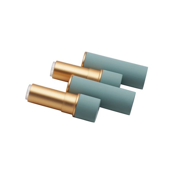 контейнер салатовой трубки губной помады 3.5g косметический алюминиевый