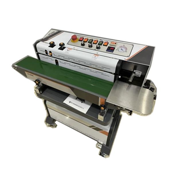 Continuous Bag Sealing Machine Width Belt Food Seal Machine Nitrogen Food Seal Machine