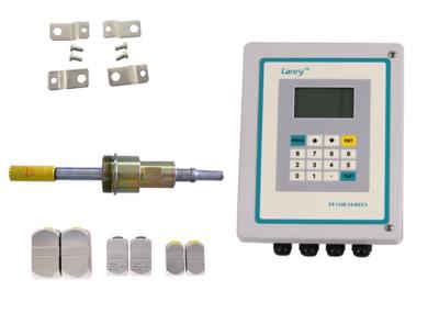 Transit Time Ultrasonic Flow Rate Sensor Clamp On Type Fiberglass Housing