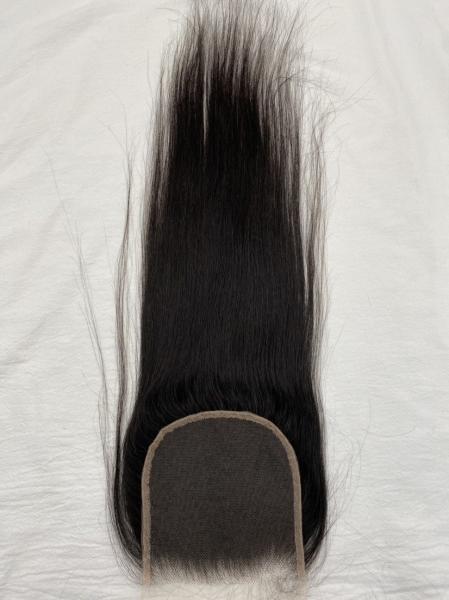 Straight Hd Lace Frontal 5X5 Lace Front Human Hair Pre-plucked Natural Hairline, Hd Lace Frontal Closure
