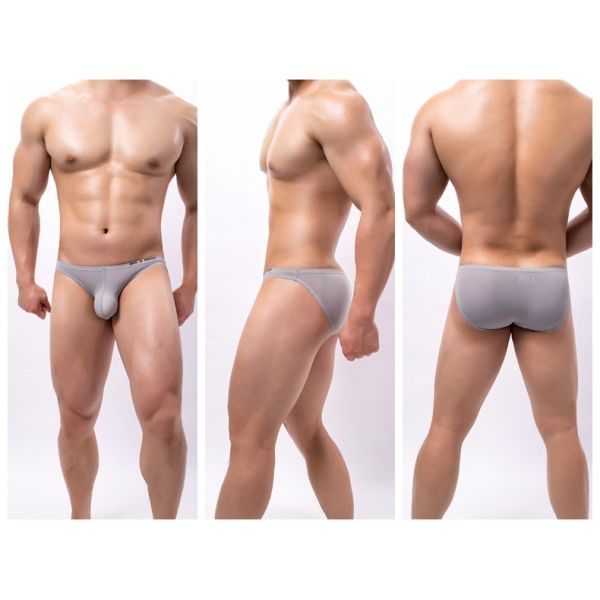 Bikini Mens Briefs Underwear With Pouch Breathable Sports Long Bulge Thong Lingerie