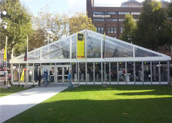 Deluxe Sturdy Flame Resistant Outdoor Canopy Tent Self - Supporting 15x20m