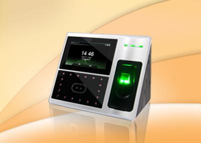 4,3 cartão facial biométrico do sistema de apoio RFID do controlo de acessos do reconhecimento de TFT