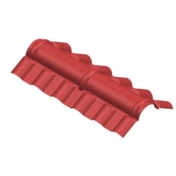 Customized Glazed Tile Profile Extrusion Line PVC Extruder Machine for Production