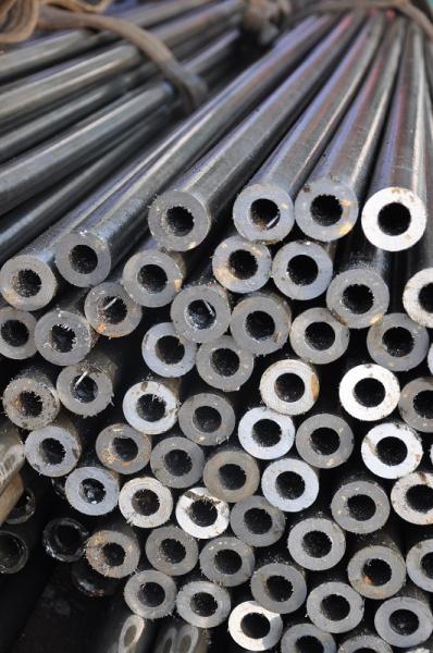 ERW Seamless Welded Steel Pipe 6m Carbon BA HL For Waterworks