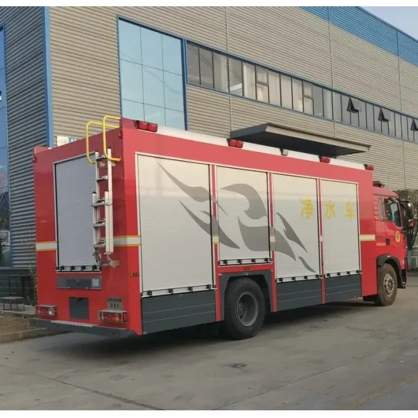 Custom HOWO Mobile Water Purification System for Global Use
