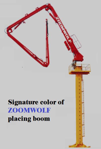 Stable Concrete Rotary Distributor Simple Floor Climbing Frame Structure