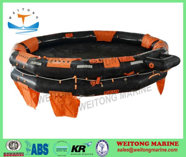 Lifesaving Rafts Solas Approved Inflatable Throw Overboard A Type Life Raft with EC CCS Certificate