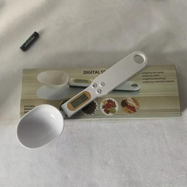 Digital Spoon Scale Household LCD Display Weighting Scale Electronic Measuring Food Scale Kitchen Innovative 500/0.1g