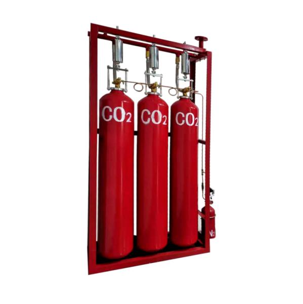 CE Certification CO2 High Pressure Fire Suppression System for Various Fires