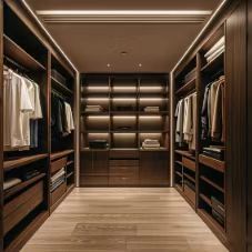 Modern Minimalist Walk In Closet Custom Modular Bedroom Storage Wardrobe Cabinets