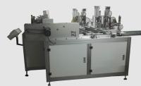 Máquina de fabricación de máscaras desechables de 10KW Conectada con tres bandas de la oreja externa Máquina de soldadura por fusión
