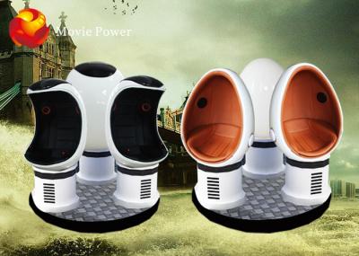 3 Seat 360 cinema dinâmico da ação do simulador 9D 9D do grau com vidros 3d